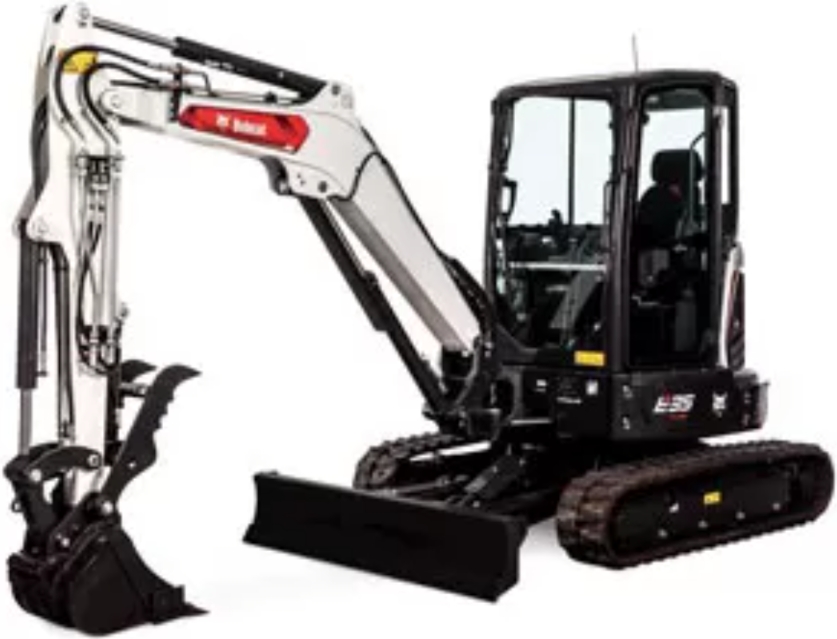 Rent the Mini Excavator Bobcat e35 Star Rental